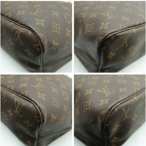 100% Authentic Louis Vuitton Neverfull GM Brown Monogram Canvas Tote Bag - Picture 7 of 11